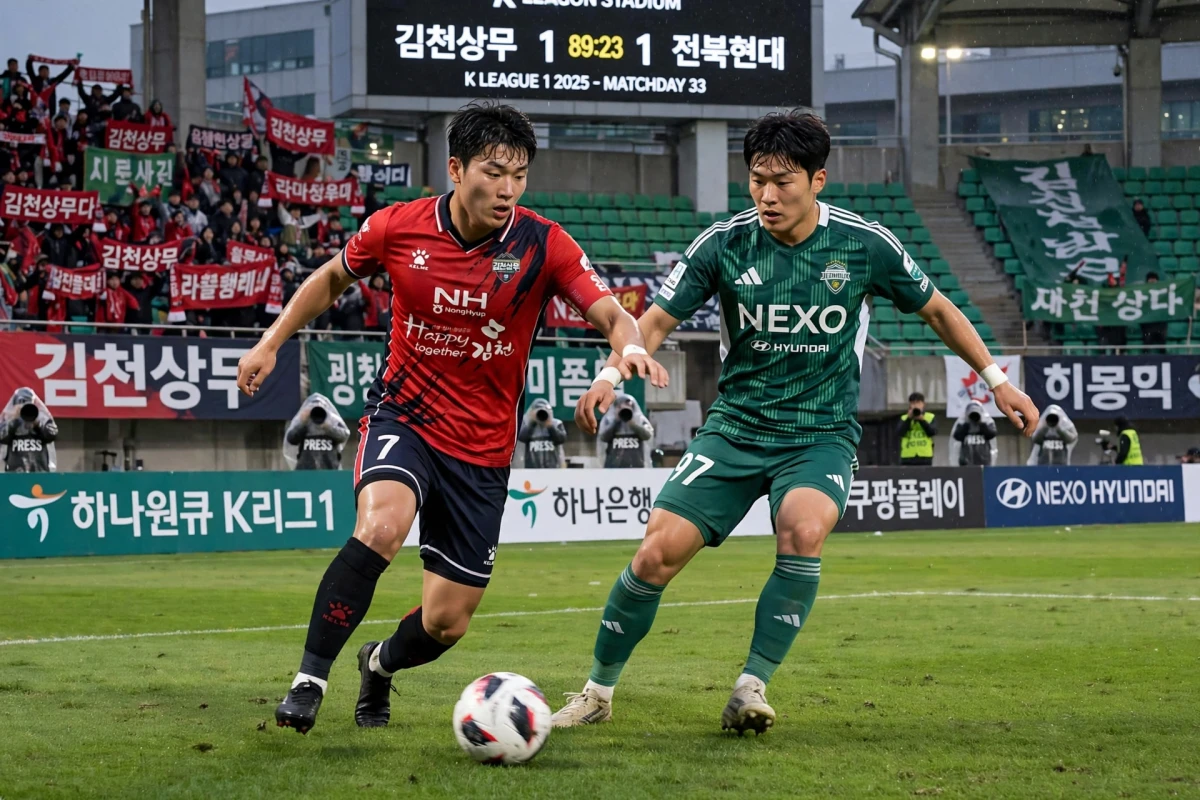 Gimcheon Sangmu vs Jeonbuk: Pertandingan Krusial di Liga Korea