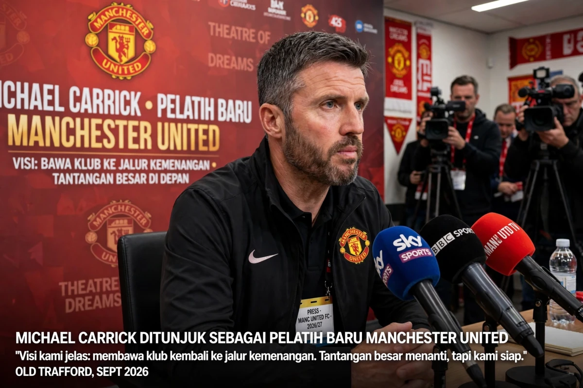 Michael Carrick: Pelatih Baru Menjanjikan Manchester United