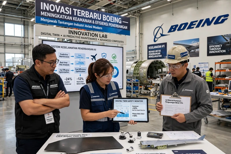 Inovasi Terbaru dari Boeing: Meningkatkan Keamanan dan Efisiensi Penerbangan