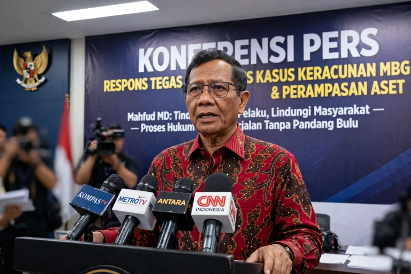 Mahfud MD Geram: Kasus Keracunan MBG dan Perampasan Aset di Sorotan
