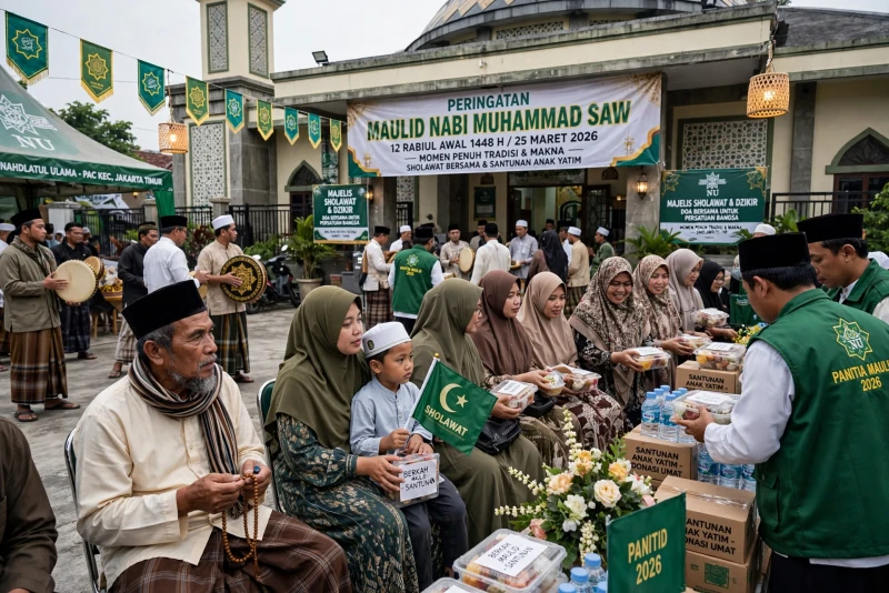 Perayaan 12 Rabiul Awal 2026: Makna dan Tradisi di Indonesia