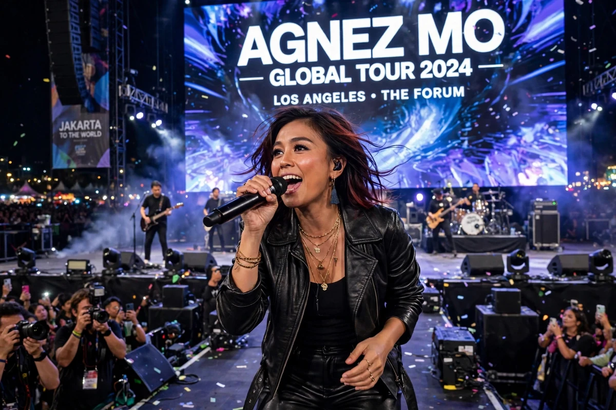 Agnez Mo: Mengukir Nama di Panggung Internasional