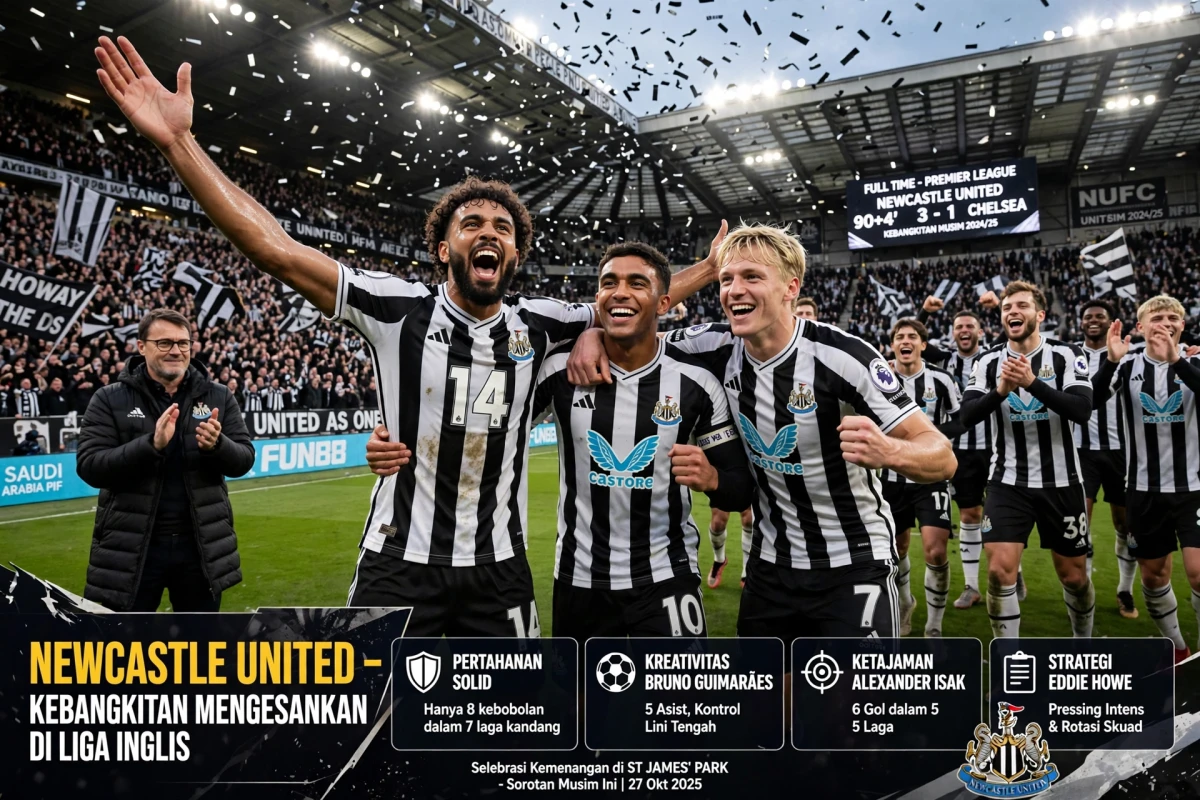 Newcastle: Kebangkitan Klub di Liga Inggris