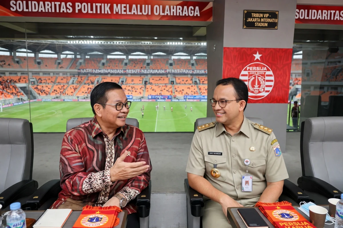 Pramono Ajak Anies Nonton Persija di JIS: Isyarat Persatuan