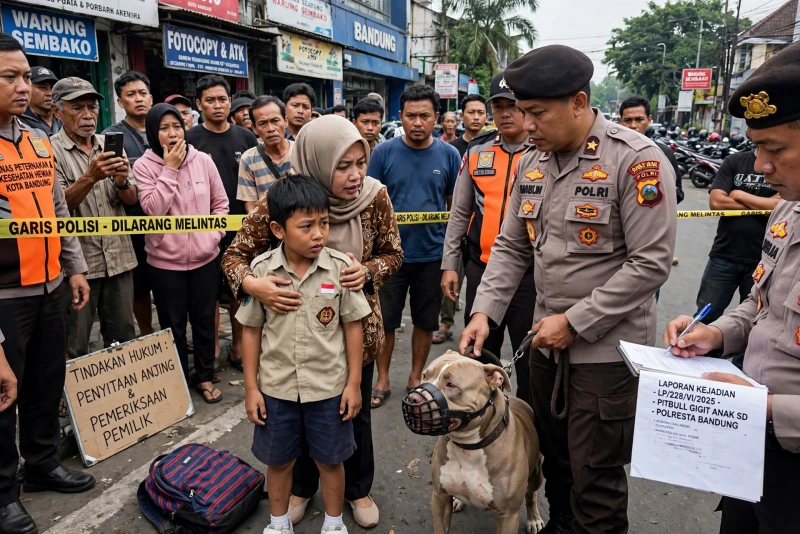 Kasus Anjing Pitbull Gigit Anak SD di Bandung: Implikasi Hukum dan Sosial