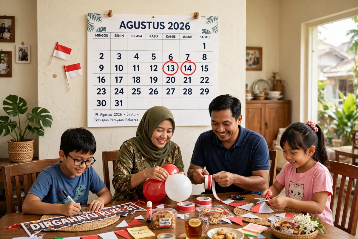 Tanggal 14 Agustus 2026: Hari Apa dan Apa yang Menarik?