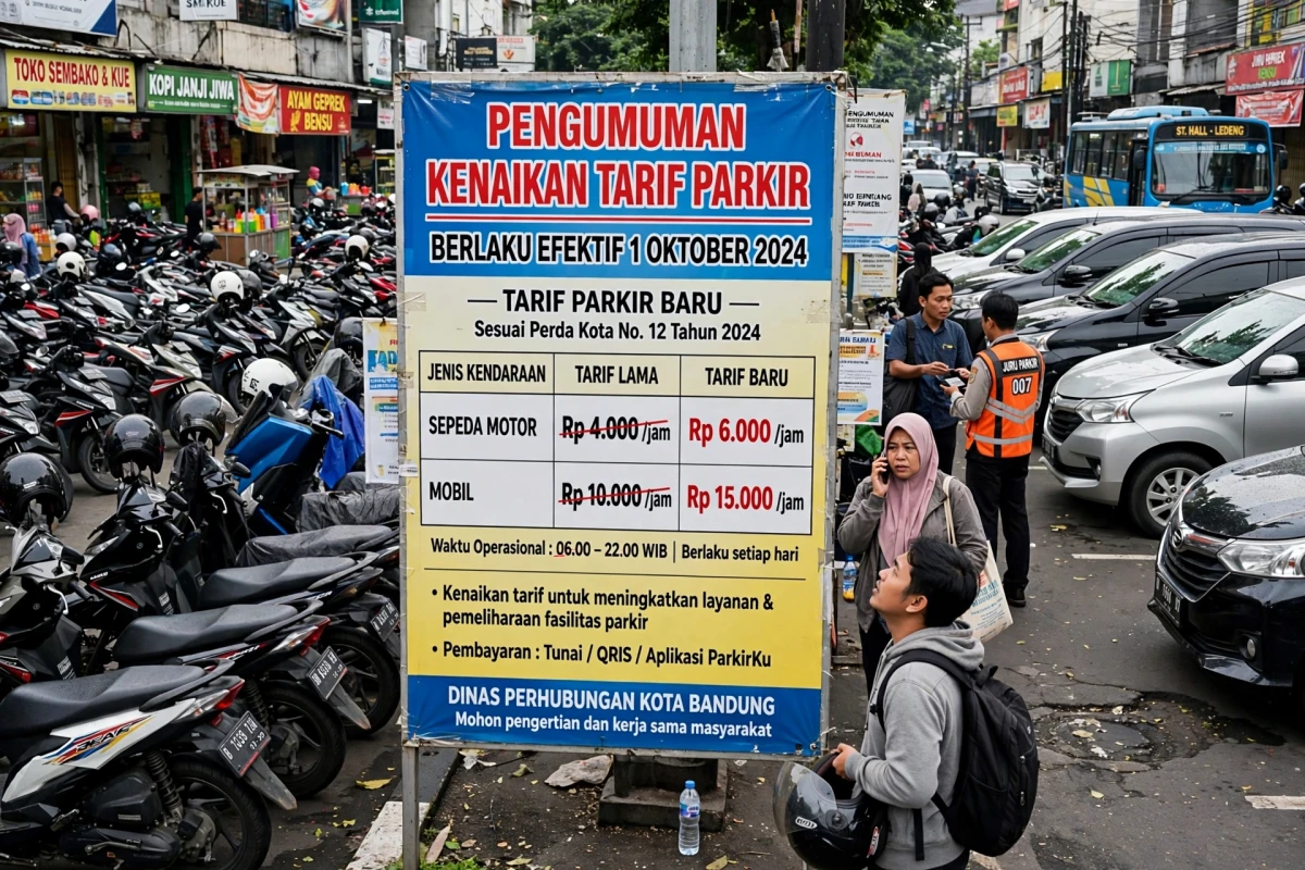 Tarif Parkir Naik, Apa Dampaknya bagi Pengendara?