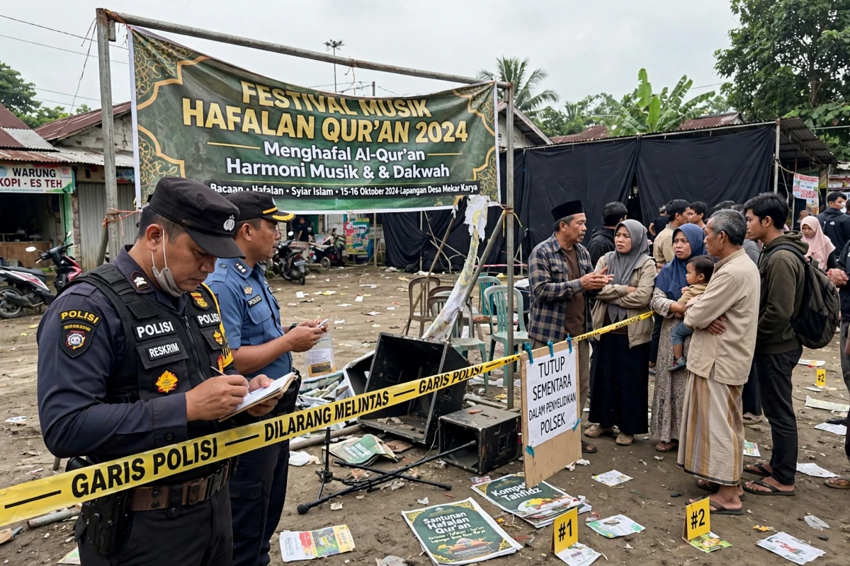 Polisi Selidiki Dugaan Penistaan Agama di Festival Musik Hafalan Qur'an
