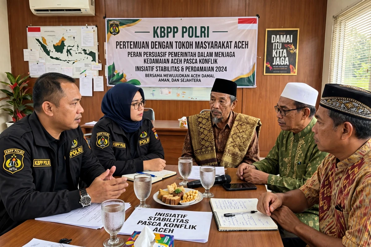 KBPP Polri: Peran Persuasif Pemerintah dalam Menjaga Kedamaian di Aceh