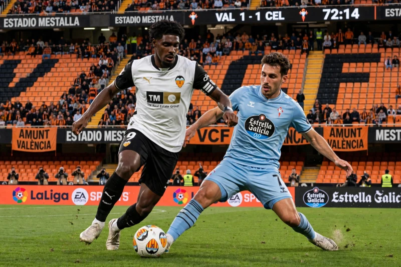 Valencia vs Celta: Pertandingan yang Menentukan Nasib Tim