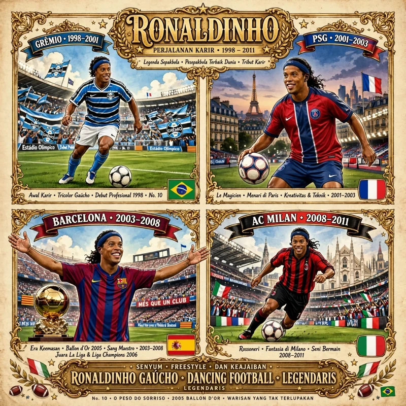 Ronaldinho: Legenda yang Tak Pernah Padam