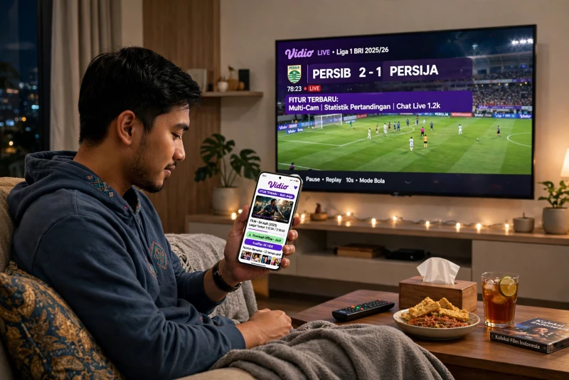 Vidio: Inovasi Platform Streaming di Tengah Persaingan Ketat