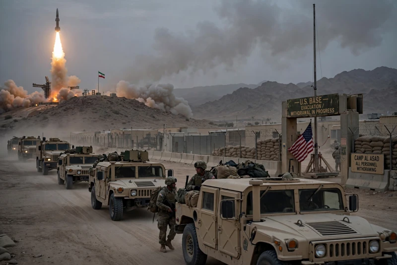 Kekhawatiran Amerika: Rudal Iran Terus Diluncurkan, Ratusan Tentara Mundur