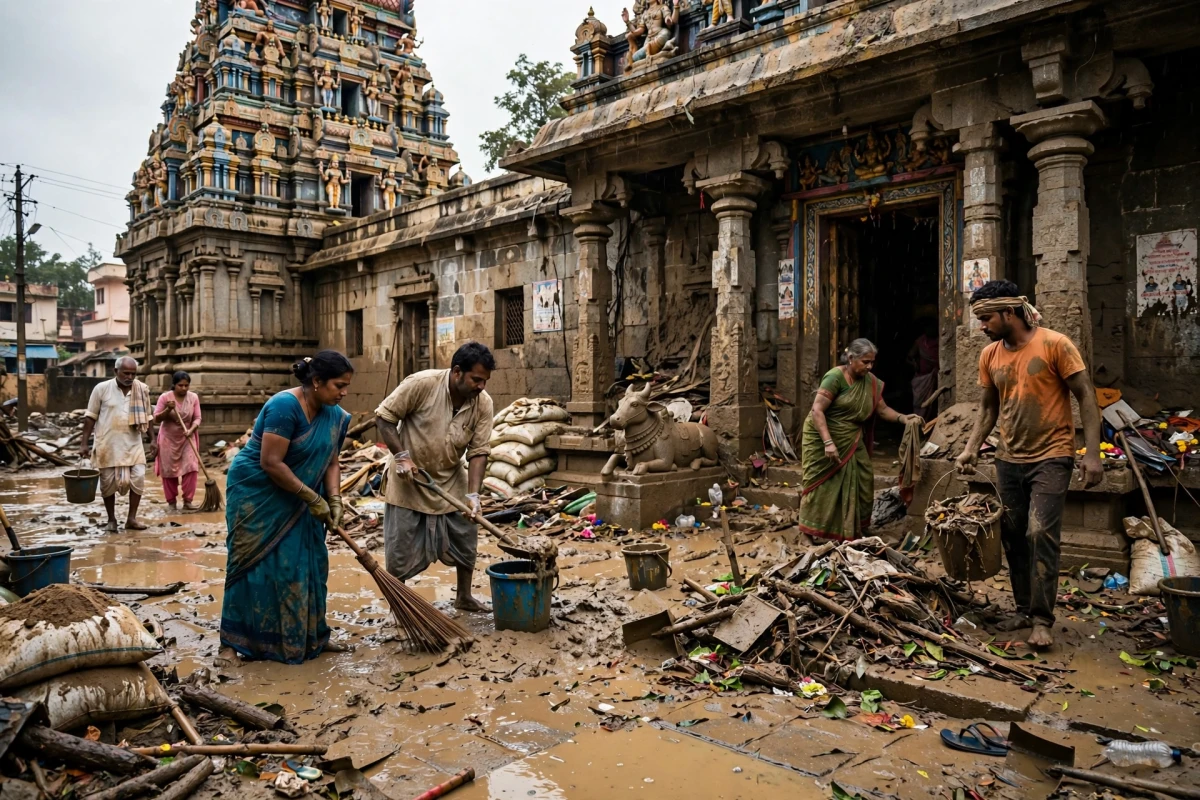 Kuil Hindu India Terendam Banjir: Dampak dan Tanggapan Masyarakat