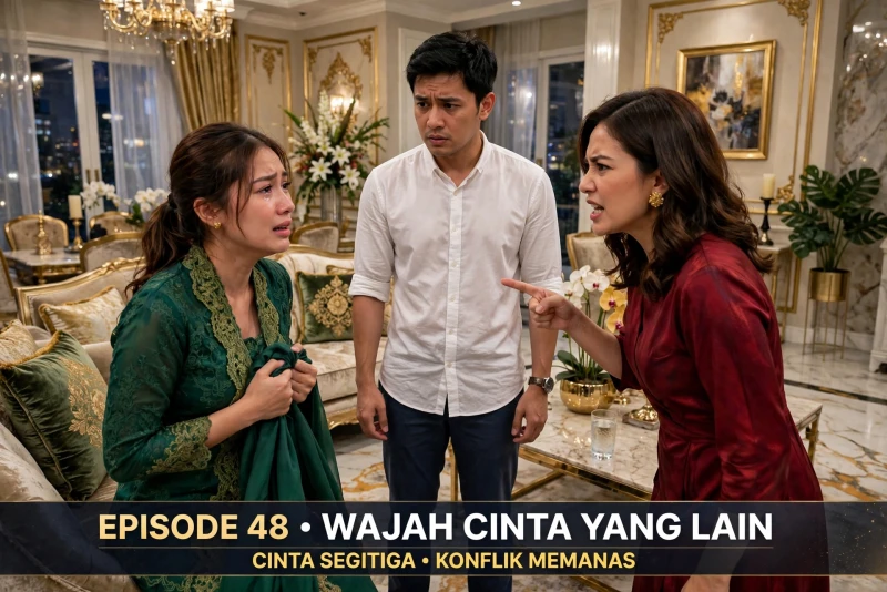 Wajah Cinta yang Lain Episode 48: Penuh Drama dan Intrik