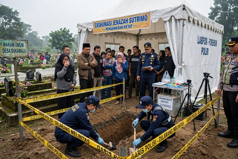 Ekshumasi Jenazah Sutrimo: Proses dan Kontroversi yang Mengikutinya