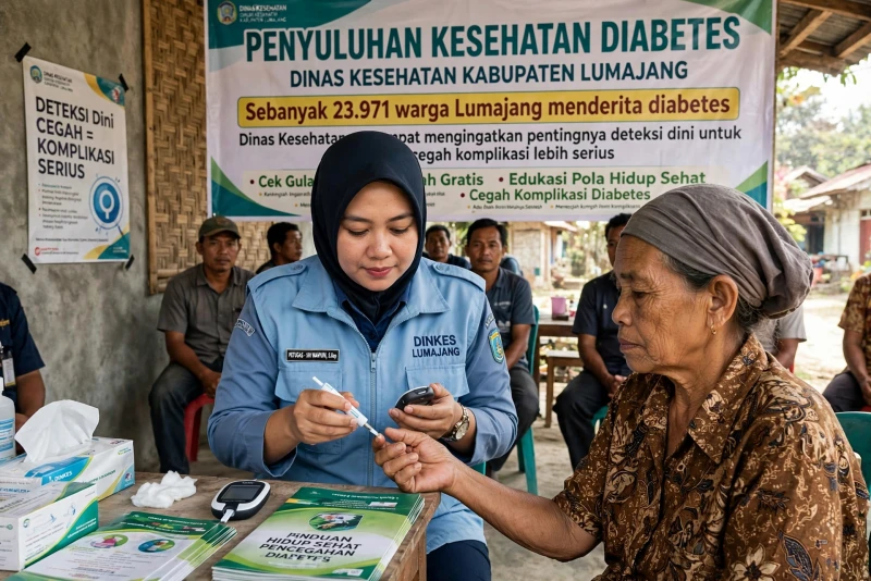 Diabetes di Lumajang: Pentingnya Deteksi Dini untuk 23.971 Warga