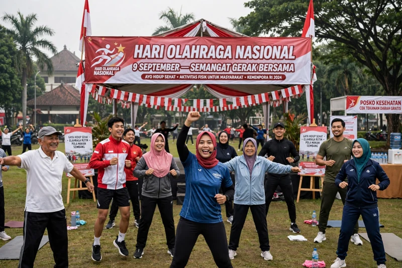 Hari Olahraga Nasional: Pentingnya Aktivitas Fisik bagi Masyarakat