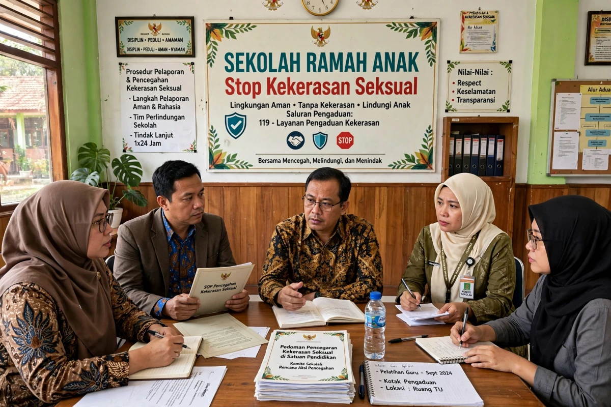 Kepala Sekolah & Guru Berbuat Asusila Terekam CCTV
