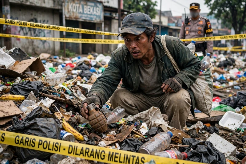 Pemulung Temukan Granat Berkarat di Bekasi: Apa yang Harus Dilakukan?