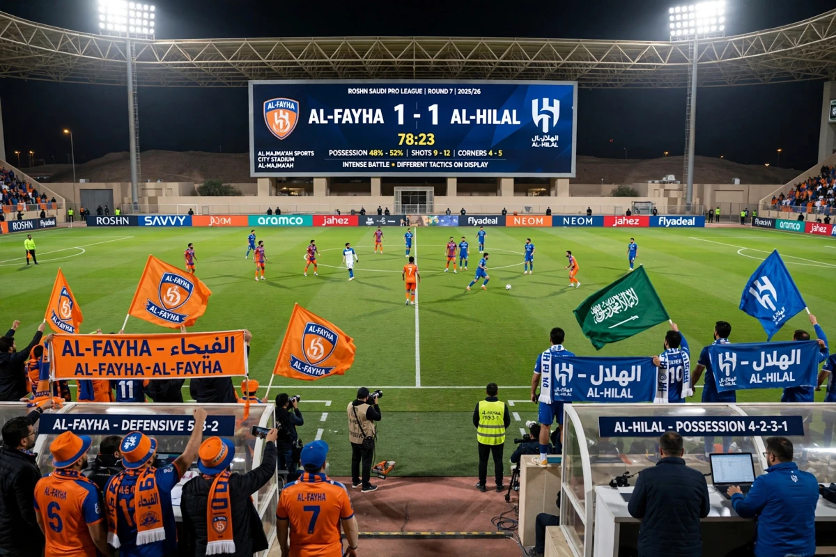 Al Feiha vs Al-Hilal: Duel Panas di Liga Arab Saudi