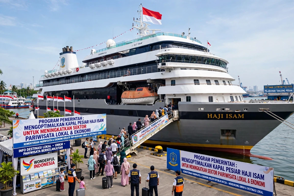 Kapal Pesiar Haji Isam: Mendukung Program Pemerintah untuk Pariwisata