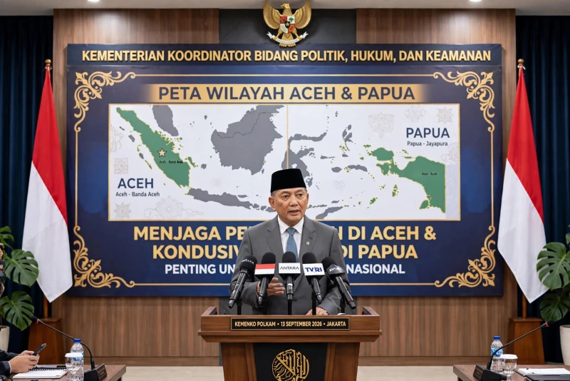 Menko Polkam: Pentingnya Menjaga Perdamaian di Aceh dan Papua