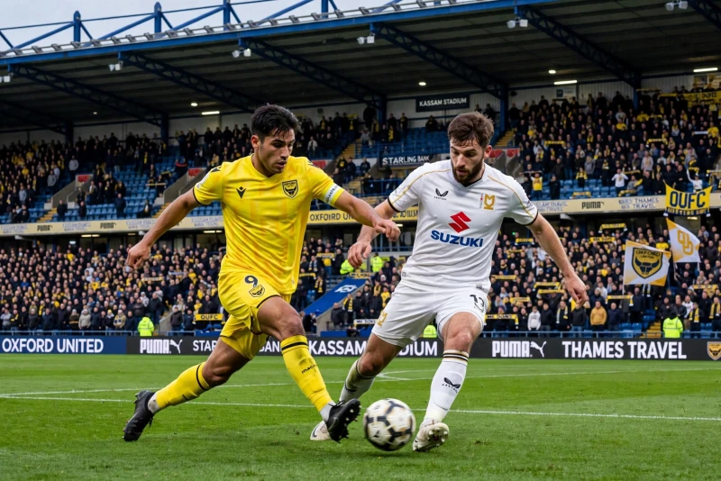 Oxford United vs MK Dons: Pertarungan Tim Bersejarah di Liga Inggris