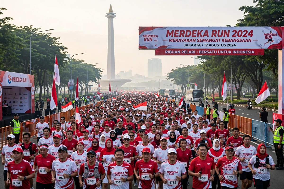 Merdeka Run: Lomba Lari Penuh Semangat Kebangsaan