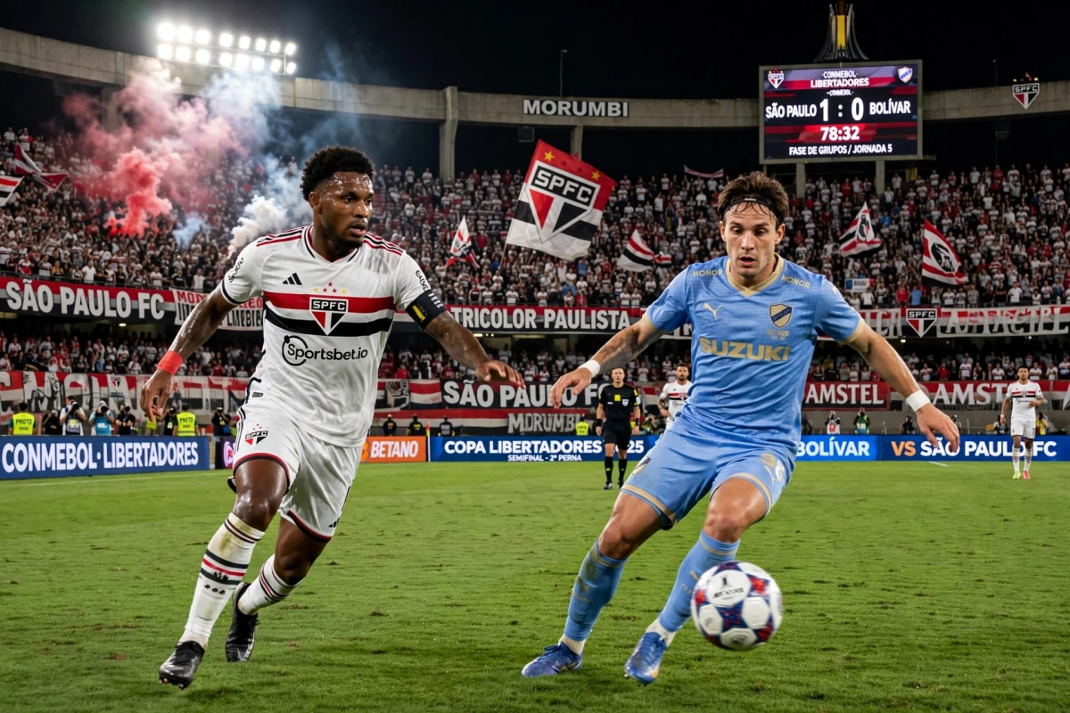 São Paulo vs Bolívar: Pertandingan Panas di Liga Internasional
