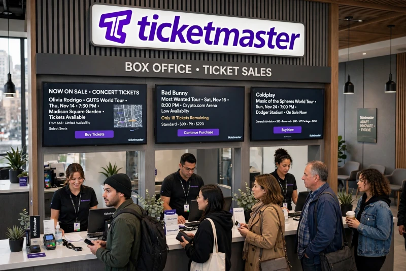 Ticketmaster: Tantangan dan Inovasi di Industri Penjualan Tiket