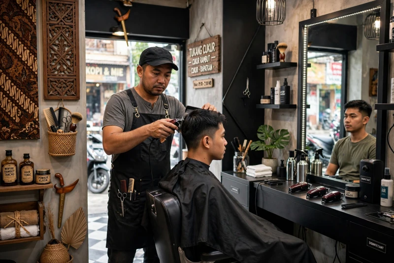Tukang Cukur: Seni dan Tradisi yang Tak Lekang oleh Waktu