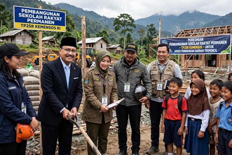 Kemensos Bentuk TP2SR untuk Pembangunan Sekolah Rakyat Permanen