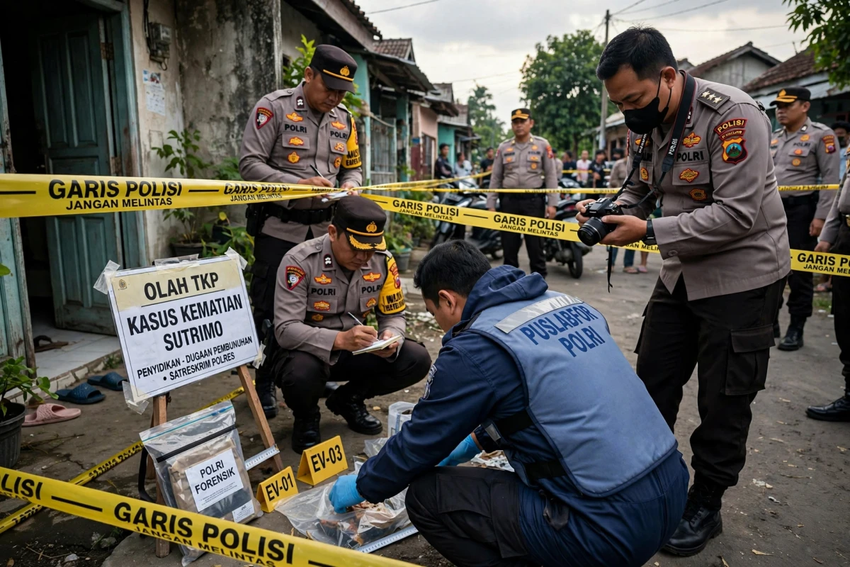 Kasus Kematian Sutrimo: Penyidikan Dugaan Pembunuhan yang Mengguncang Publik