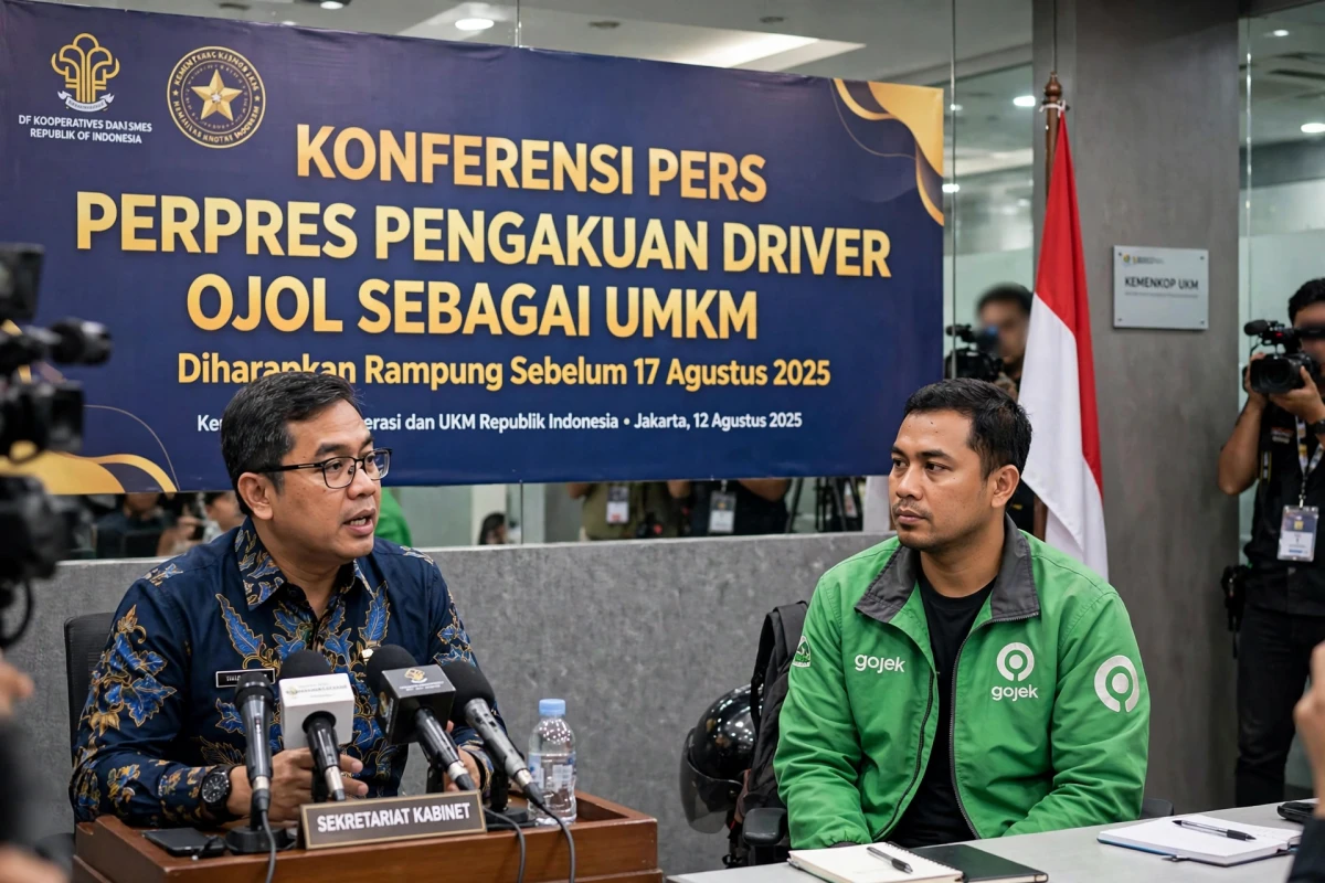Perpres Akan Rampung Sebelum 17 Agustus: Driver Ojol Menuju Status UMKM