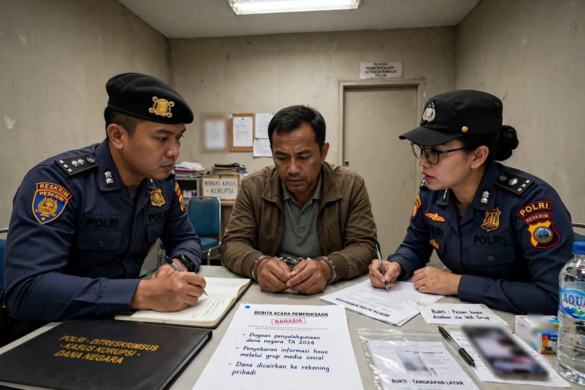 Polisi Selidiki Pejabat yang Gunakan Uang Negara untuk Sebar Hoax