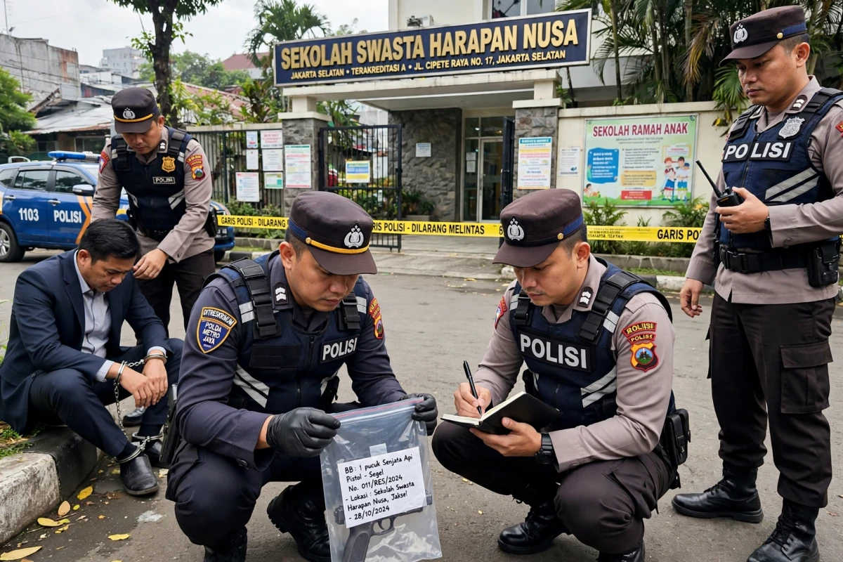 Direktur Perusahaan Impor Airsoft Gun: Kontroversi di Sekolah Swasta Jaksel