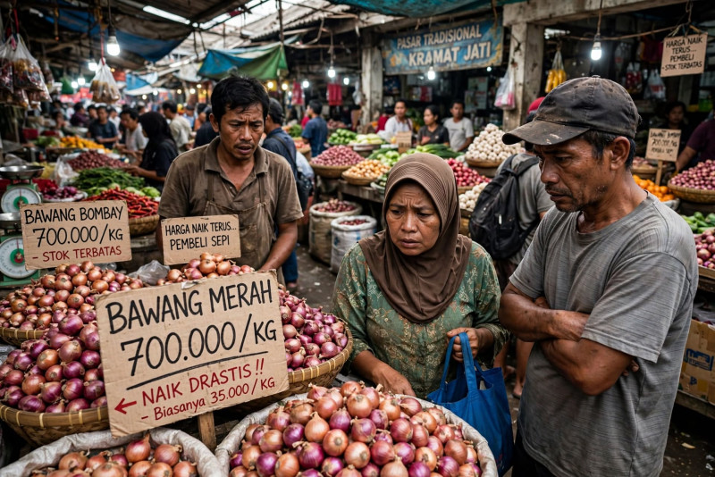 Kupas Bawang 700 Ribu: Fenomena Harga dan Dampaknya pada Pasar