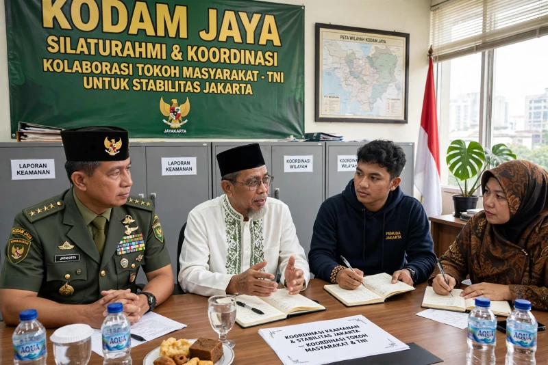 Pangdam Jaya Gandeng Elemen Masyarakat untuk Jaga Jakarta dan RI