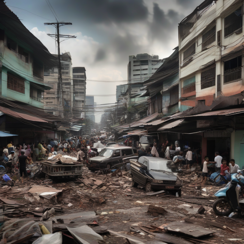 Jakarta Diguncang Gempa M5,9: Warga Panik Mencari Tempat Aman