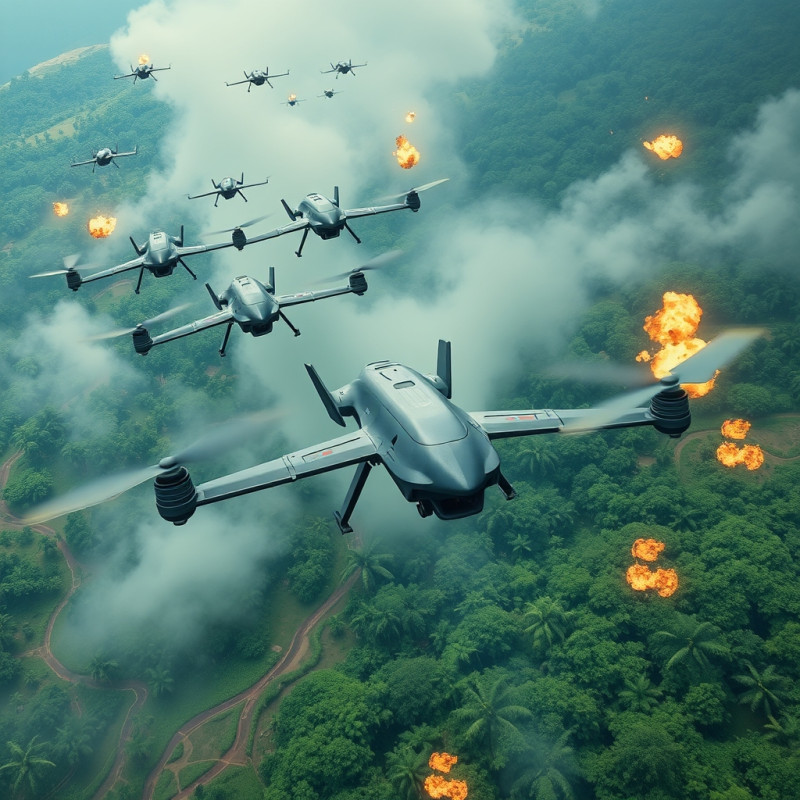 Latihan Gabungan TNI: Inovasi Pertahanan dengan Drone Kamikaze