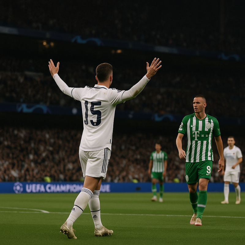Real Madrid Tundukkan Ferencvaros dalam Pertandingan Menarik