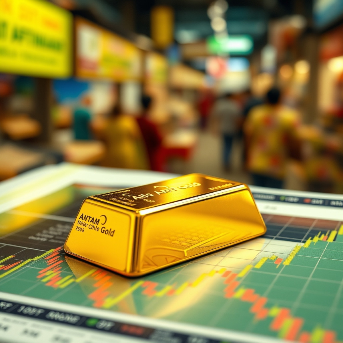 Harga Emas Antam Melonjak, Apa Penyebabnya?