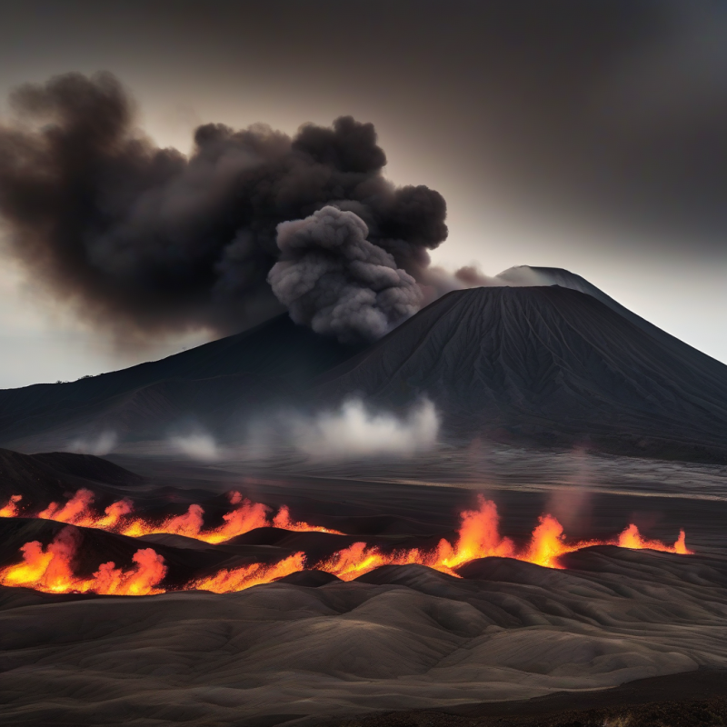 Kebakaran Bromo Diduga Berawal dari Perapian Pelintas Jalur